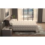 Pilota Somnart HypoAllergenicMed, microfibra 200g, 200 x 220 cm, lavabila la 95°C, pentru vara