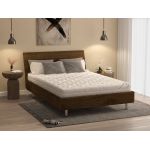 Saltea cu spumă poliuretanică Somnart HypoallergenicMed Bumbac 140x190, înălțime 16 cm, hipoalergenică, husă cu fermoar, rulată, fermitate medie