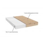 Saltea cu spuma poliuretanica Somnart Ortopedic Bio Cotton 140x200, inaltime 17 cm, ortopedica, husa detasabila si lavabila, fermitate medie