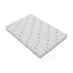 Saltea cu memorie Somnexpert Lavanda 160x200, înălțime 16 cm, ortopedică, husă tratată cu lavandă, lavabilă, cu fermoar, rulată, fermitate medie