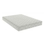 Saltea cu spuma poliuretanica Somnexpert Silver FORTE, 90x200, inaltime 20 cm, ortopedica, husa ioni argint lavabila, manere, fermitate mare