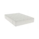 Saltea cu memorie Somnart Silver Relax 140x200, înălțime 24 cm, husă cu ioni de argint, cu mânere, fermitate medie
