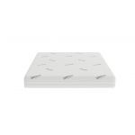 Saltea cu spuma poliuretanica Somnomed Antiacaria 90x200, inaltime 20 cm, pentru alergici, husa detasabila cu tratament antiacarian, fermitate medie