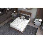 Saltea cu memorie Somnart Memory Ultimate 160x200, înălțime 24 cm, husă cu Aloe Vera, cu mânere, fermitate mare