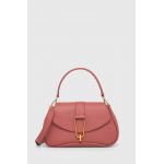 Coccinelle poseta de piele culoarea roz