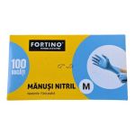 SET 100 x Manusi, NITRIL Premium, pentru protectie maini, nepudrate - M
