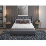 Saltea cu memorie Somnexpert Lavanda 160x200, înălțime 16 cm, ortopedică, husă tratată cu lavandă, lavabilă, cu fermoar, rulată, fermitate medie