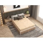 Saltea cu spuma poliuretanica Somnart Ortopedic Bio Cotton 90x200, inaltime 17 cm, ortopedica, husa detasabila si lavabila, fermitate medie