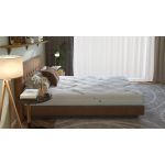 Saltea cu spumă poliuretanică Somnart HypoallergenicMed Antibacteria, 90x200, înălțime 18 cm, antibacterii, husă detașabilă cu fermoar, fermitate medie