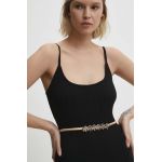 Answear Lab curea femei, culoarea auriu