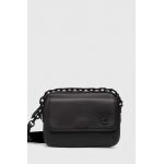 Coach borseta de piele culoarea negru