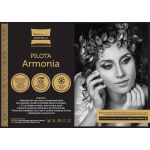 Pilota de iarna matlasata Armonia Somnart, 150x200 cm, policotton imprimat, sezon rece, 400 g/mp