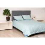 Pilota bumbac Somnart Bella 200x220cm, umplutura 300 g/mp, de primavara-toamna, blue