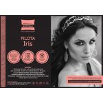 Pilota de iarna matlasata Iris Somnart, 150x200 cm, policotton imprimat, sezon rece, 400 g/mp