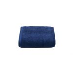 Set 2 prosoape de fata bumbac 100%, 600gsm, Somnart, 50x90cm, bleumarin