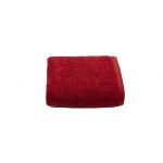 Set 2 prosoape de fata bumbac 100%, 600gsm, Somnart, 50x90cm, rosu