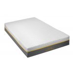 Saltea cu memorie și arcuri individuale Somnexpert Silver Evolution Pocket Spring 90x200, înălțime 24 cm, husă detașabilă, fermitate medie