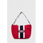 Tommy Jeans poșetă culoarea roșu AW0AW15944