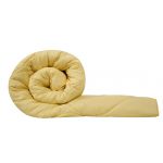 Pilota microfibra SomnART Coral Galbena, Fill 300 g/mp, 180x200 cm