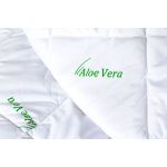 Pilota Aloe Vera 180x200, SomnART, matlasata, umplutura medie-groasa 300 gr/mp, pentru primavara - toamna
