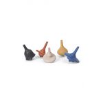 ferm LIVING jucărie titirez Spin Tops 5-pack