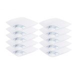 Pachet 10 Perne Medicinale Hipoalergenice SomnART 40x40cm, HypoallergenicMed, matlasate, lavabile la 95 de grade, fermitate medie spre tare