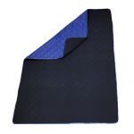 Patura cocolino picnic impermeabila 3 straturi, PolarTech Somnart, 150x200, albastru + gri inchis