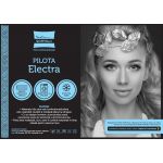 Pilota de iarna matlasata Electra Somnart, 180x200 cm, policotton imprimat, sezon rece, 400 g/mp