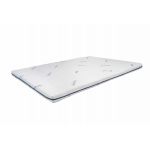 Topper cu memorie 180x200, SomnoMed Antiacaria, pentru alergici, H 4+3cm, husa detasabila si lavabila