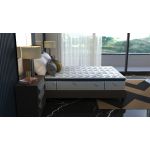 Saltea cu arcuri Somnomed Complete Care 4Family 90x200, înălțime 26 cm, spumă cu memorie, husa tratament antifungic, fermitate mediu-tare, sistem aerisire 3D