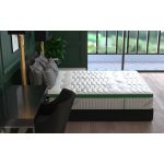 Saltea cu arcuri HypoallergenicMed Primo Protect 160x200, înălțime 23 cm, ortopedică, husă tratament antialergic, fermitate mediu-tare, sistem aerisire 3D