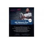 Saltea cu memorie Somnart XXL Memory Plus 180x200, înălțime 25 cm, pentru persoane supraponderale, husă Aloe Vera detașabilă, rulată, fermitate mare