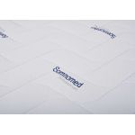 Saltea cu arcuri Somnomed Complete Care 4Family 90x200, înălțime 26 cm, spumă cu memorie, husa tratament antifungic, fermitate mediu-tare, sistem aerisire 3D