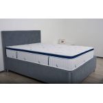 Saltea cu arcuri Somnomed Complete Care 4Family 90x200, înălțime 26 cm, spumă cu memorie, husa tratament antifungic, fermitate mediu-tare, sistem aerisire 3D