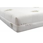 Saltea cu memorie Somnart XXL Memory Plus 180x200, înălțime 25 cm, pentru persoane supraponderale, husă Aloe Vera detașabilă, rulată, fermitate mare