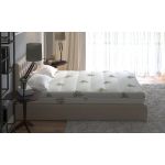 Saltea cu memorie Somnart XXL Memory Plus 180x200, înălțime 25 cm, pentru persoane supraponderale, husă Aloe Vera detașabilă, rulată, fermitate mare