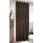 Draperie blackout, cu inele, L135 x H245, maro
