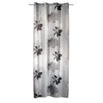 Draperie blackout, cu inele, Vegas Blackout, L135 x H245, gri