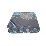 Lenjerie de pat bumbac polycotton, SomnART, pentru pat de o persoana (fata perna 50x70, cearceaf pat 150x240, cearceaf pilota 150x200), Artemis