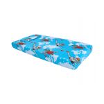 Lenjerie patut bebe, SomnART, cearceaf pat 60x120x10 cu elastic, cearceaf pilota 80x110, perna joasa 20x35, Aviator