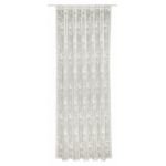 Perdea living, Marie, pentru prindere pe teava, L140 x H245, alb-bej