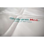 Saltea cu arcuri HypoallergenicMed Primo Protect 90x200, înălțime 23 cm, ortopedică, husă tratament antialergic, fermitate mediu-tare, sistem aerisire 3D