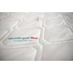Saltea cu arcuri HypoallergenicMed Primo Protect 160x200, înălțime 23 cm, ortopedică, husă tratament antialergic, fermitate mediu-tare, sistem aerisire 3D