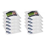 SET 10 Perne Medicinale 70x70cm Somnart, Hygiena Antistatizanta Hidrofilica, hipoalergenica, bilute Superball, 100% fibra poliester
