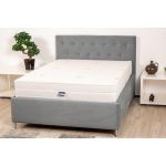 Saltea cu memorie Somnart XXL Memory Plus 180x200, înălțime 25 cm, pentru persoane supraponderale, husă Aloe Vera detașabilă, rulată, fermitate mare