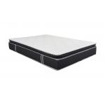 Saltea cu arcuri si memorie Somnexpert Top Confort 90x200x30, fermitate mediu-tare, cu topper integrat, cu manere
