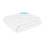 Pilota antiacarieni si antifungi, Somnomed, microfibra alba, 150x200, umplutura de vara, 120 gsm