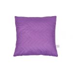 Set 2 Perne matlasate US, microfibra Purple Magic, 70x70 cm