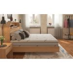 Saltea cu memorie Somnomed Antiacaria 180x200, înălțime 20 cm, pentru alergici, husă cu tratament antiacarian, rulată, fermitate medie