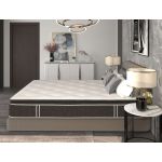 Saltea cu arcuri si memorie Somnexpert Top Confort 140x200x30, fermitate mediu-tare, cu topper integrat, cu manere
